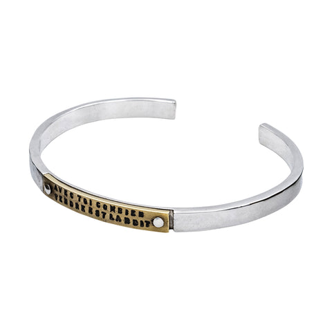 BRACELET RIVETE « LA NUIT » FIN (Copie) OR 9 CARATS