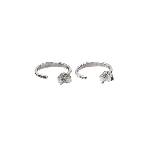 BOUCLES D'OREILLES "TOUJOURS" ARGENT & OR