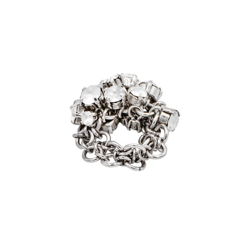 BAGUE MAILLE FINE DÉPOLIE