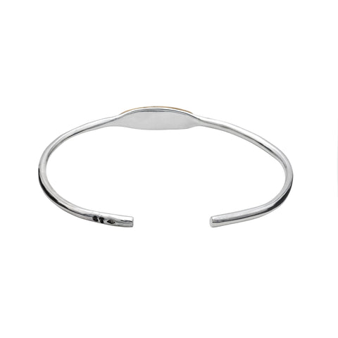 BRACELET RIVETÉ "LOVE" ARGENT