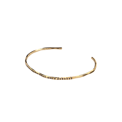 BRACELET "PENSÉE" EN VERMEIL