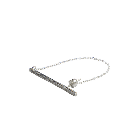 BIJOU D'OREILLE CARRÉ "LE SERMENT"
