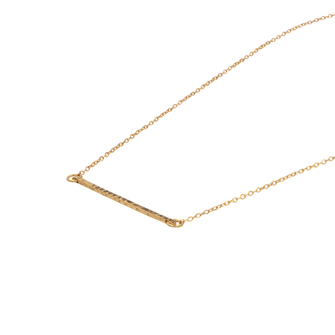 COLLIER BATTE "TOUJOURS" EN VERMEIL