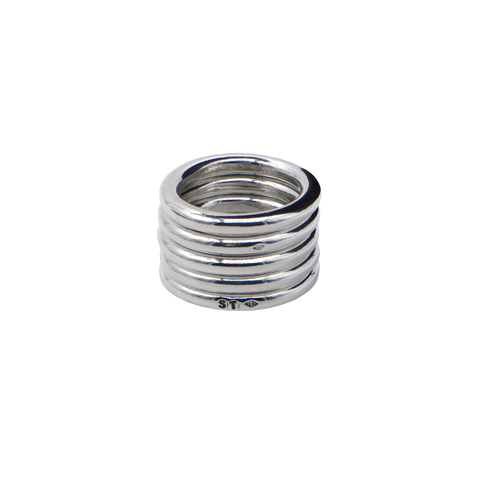 BAGUE "5 SENS" RONDE