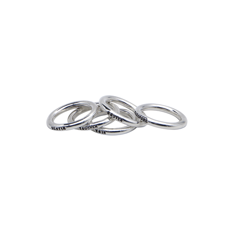 BAGUE "5 SENS" RONDE