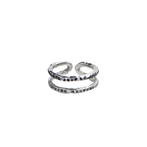 "LE SERMENT" LINK RING