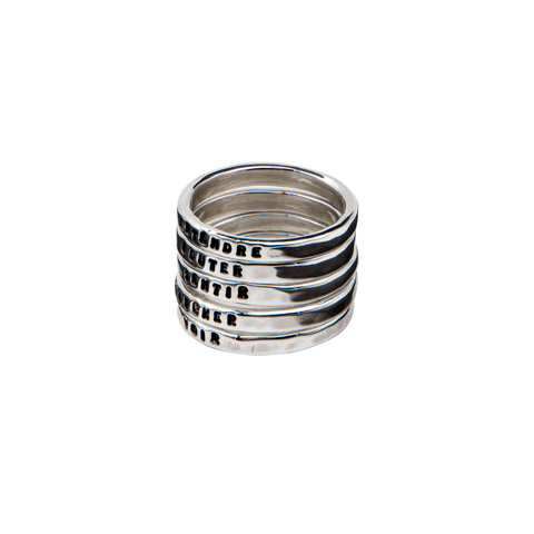 BAGUE "5 SENS"