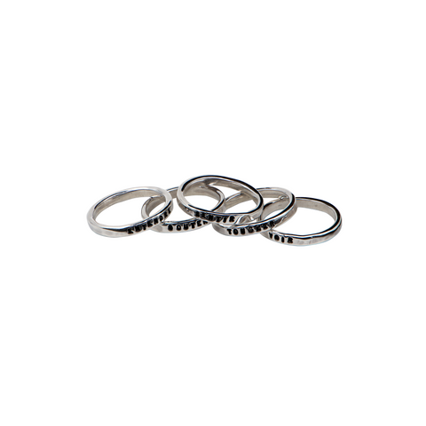 BAGUE "5 SENS"