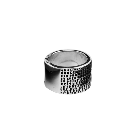 BAGUE EDMOND ROSTAND "UN BAISER" 10 VERS