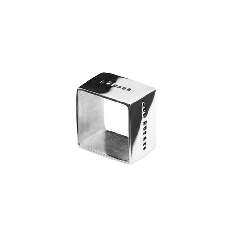 BAGUE CARRÉE "L'AMOUR"