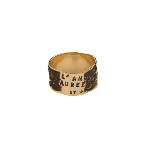 BAGUE "RÊVE" BIS EN VERMEIL