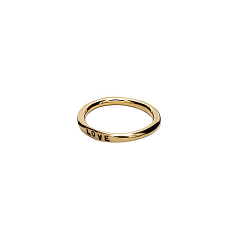 BAGUE "LOVE" EN VERMEIL