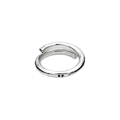 BAGUE SPIRALE "INFINI"