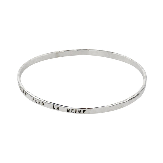 BRACELET FIN QUAND FOND