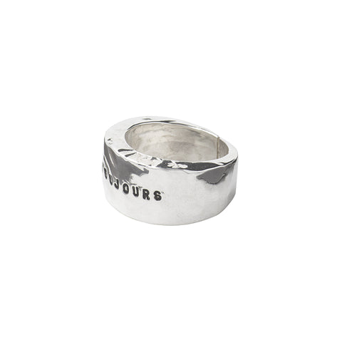 "TOUJOURS" SIGNET RING