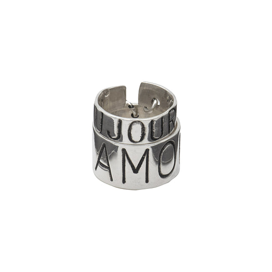 DOUBLE "L'AMOUR TOUJOURS" RING