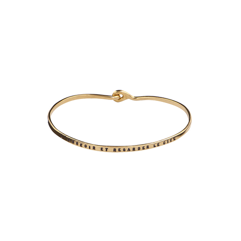 BRACELET STYLE LOVE "S'ASSEOIR" EN VERMEIL