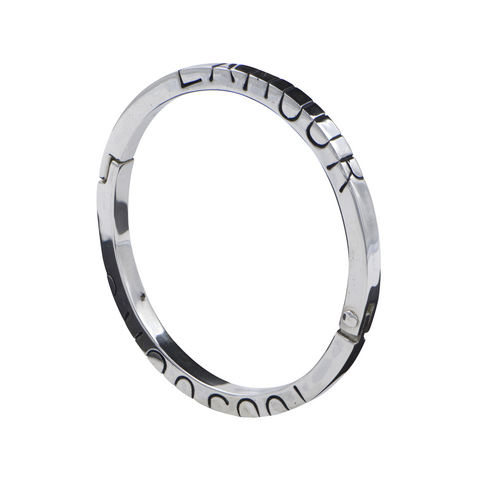 RIVETED "L'AMOUR TOUJOURS" BRACELET