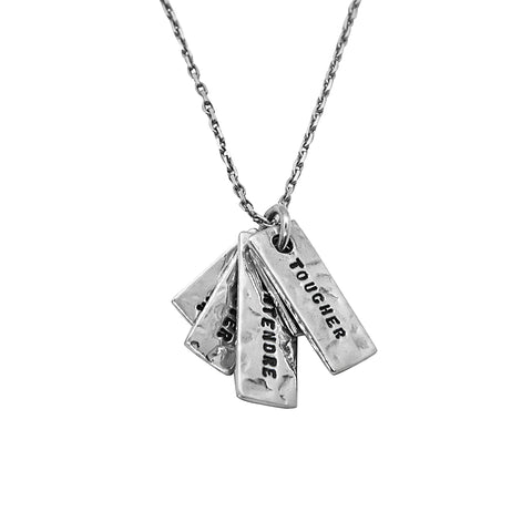 PENDENTIF PLAQUES "5 SENS"