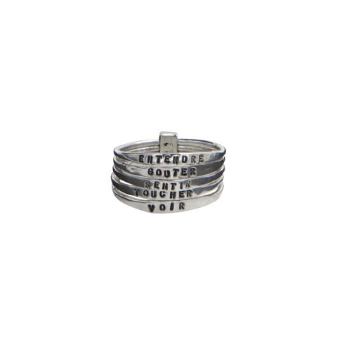 "5 SENS" EXTRA-THIN RING