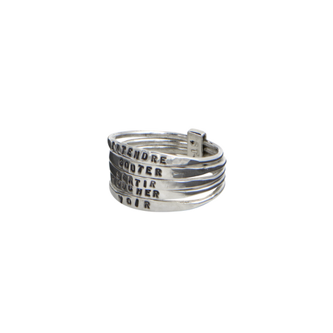 "5 SENS" EXTRA-THIN RING