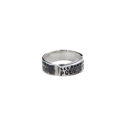 BAGUE FINE "LES HOMMES"